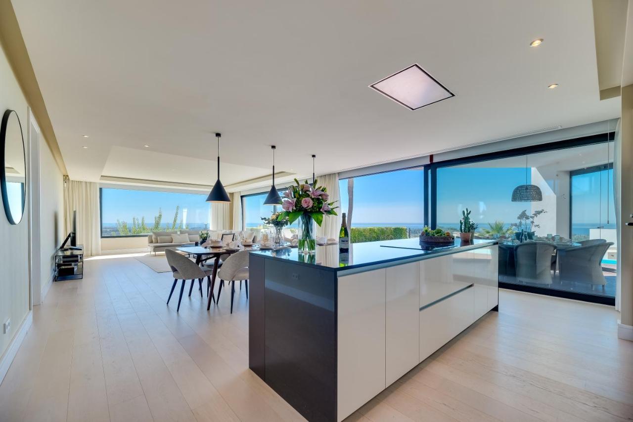 Vacation Marbella I Villa Paraiso The View, Infinity Heated Pool, Sea View, 24-7 Security, Golf Courses Estepona Buitenkant foto